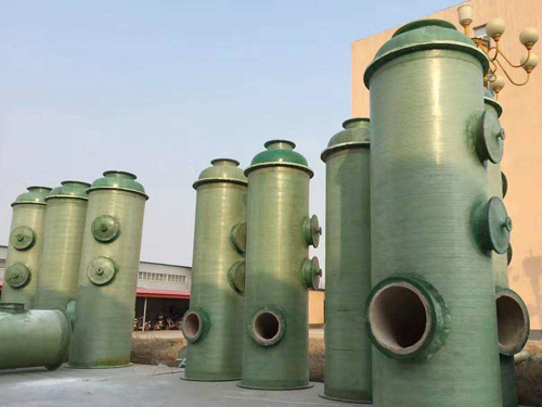 山西省玻璃钢湿式脱硫除尘器