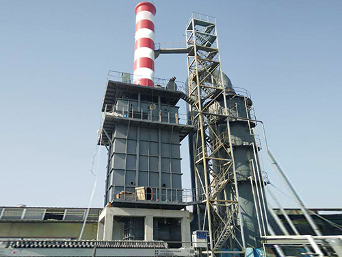山西省砖厂窑炉湿电除尘器1