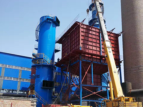 山西省碳素窑炉湿电除尘器1